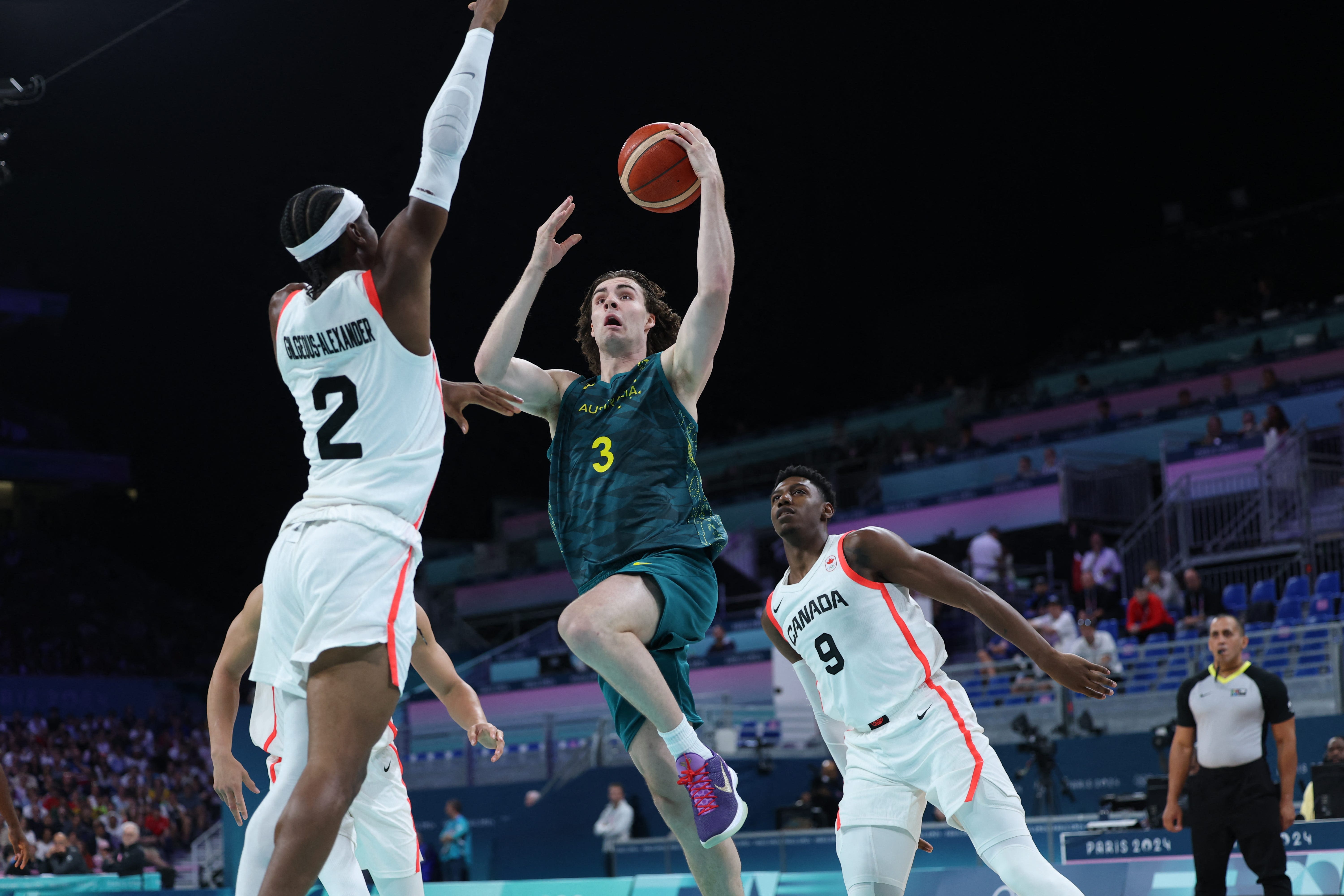 Shai Gilgeous-Alexander, Canada survives Josh Giddey, Australia with 93-83 win in 2024 Olympics