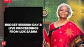Rajya Sabha Monsoon Session: P. Chidambaram's response on Union Budget 2024-2025 | Live