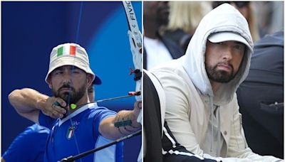 義大利射箭選手爆紅 「撞臉饒舌歌手阿姆」驚人對比照曝光