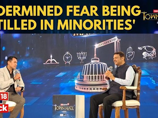 CNN News18 Townhall 2024 | Devendra Fadnavis: Undermined Fear Being Instilled In Minorities | N18V - News18