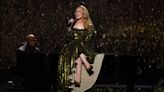 Adele shows Olympic women’s 100m final at Munich concert