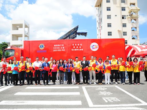 高市特搜隊添戰力 國際獅子會300E-2區捐贈鷗翼救助器材車 | 蕃新聞