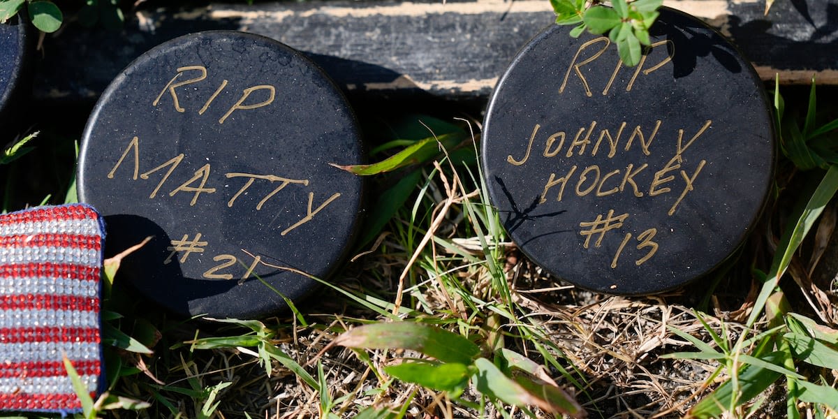 Hockey community, family and friends mourn brothers John and Matthew Gaudreau at their funeral