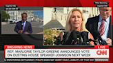 ‘Aren’t You Defying’ Trump? CNN’s Manu Raju Presses Marjorie Taylor Greene on Move to Oust Mike Johnson