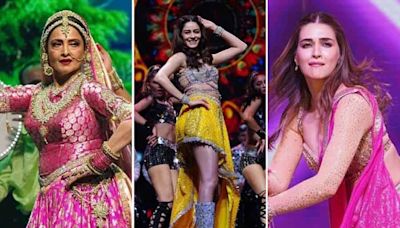 IIFA Awards: Rekha, Ananya Panday, Kriti Sanon set the dance floor ablaze in Abu Dhabi