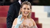 Blake Lively hopped over a rope barrier at Kensington Palace to fix a display of her 2022 Met Gala dress