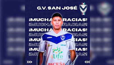 Cuéllar deja GV San José, luego de la primera fecha del Torneo Clausura