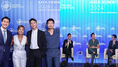 Hollywood stars spotlight Asian representation at Singapore summit