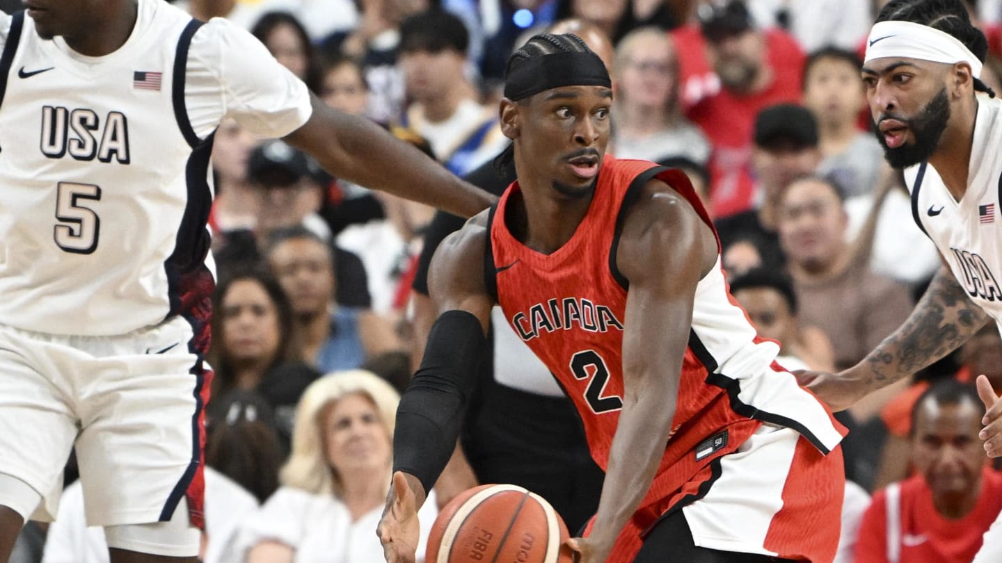 OKC Thunder Star Shai Gilgeous-Alexander Impresses in Exhibition Win for Team Canada