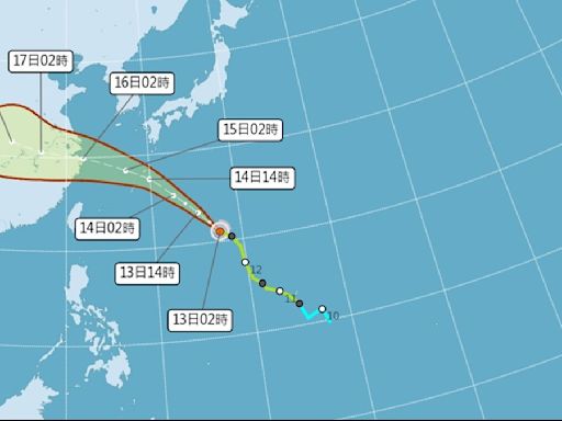 貝碧佳最新路徑曝光 恐又有2熱低壓生成