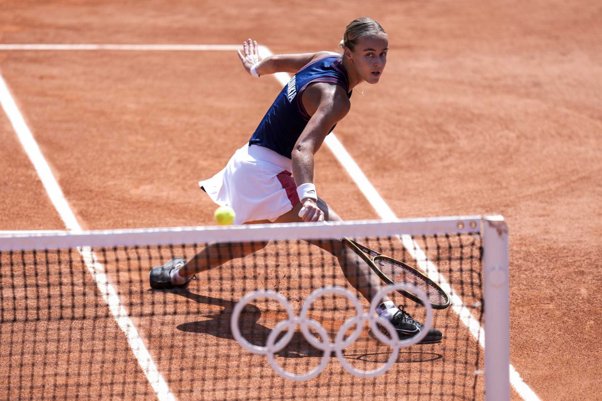 Olympics tennis: Wimbledon champion Barbora Krejcikova loses to Anna Karolina Schmiedlova in Paris