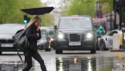 Thunderstorms could return to UK as rain misery set to continue into next week