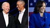 Barack Obama praises Joe Biden's ‘deep empathy’ but does not endorse Kamala Harris, says Dems will pick…