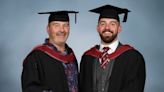 Bristol University student, 62, allowed to graduate 41 years late – on the same day as his son