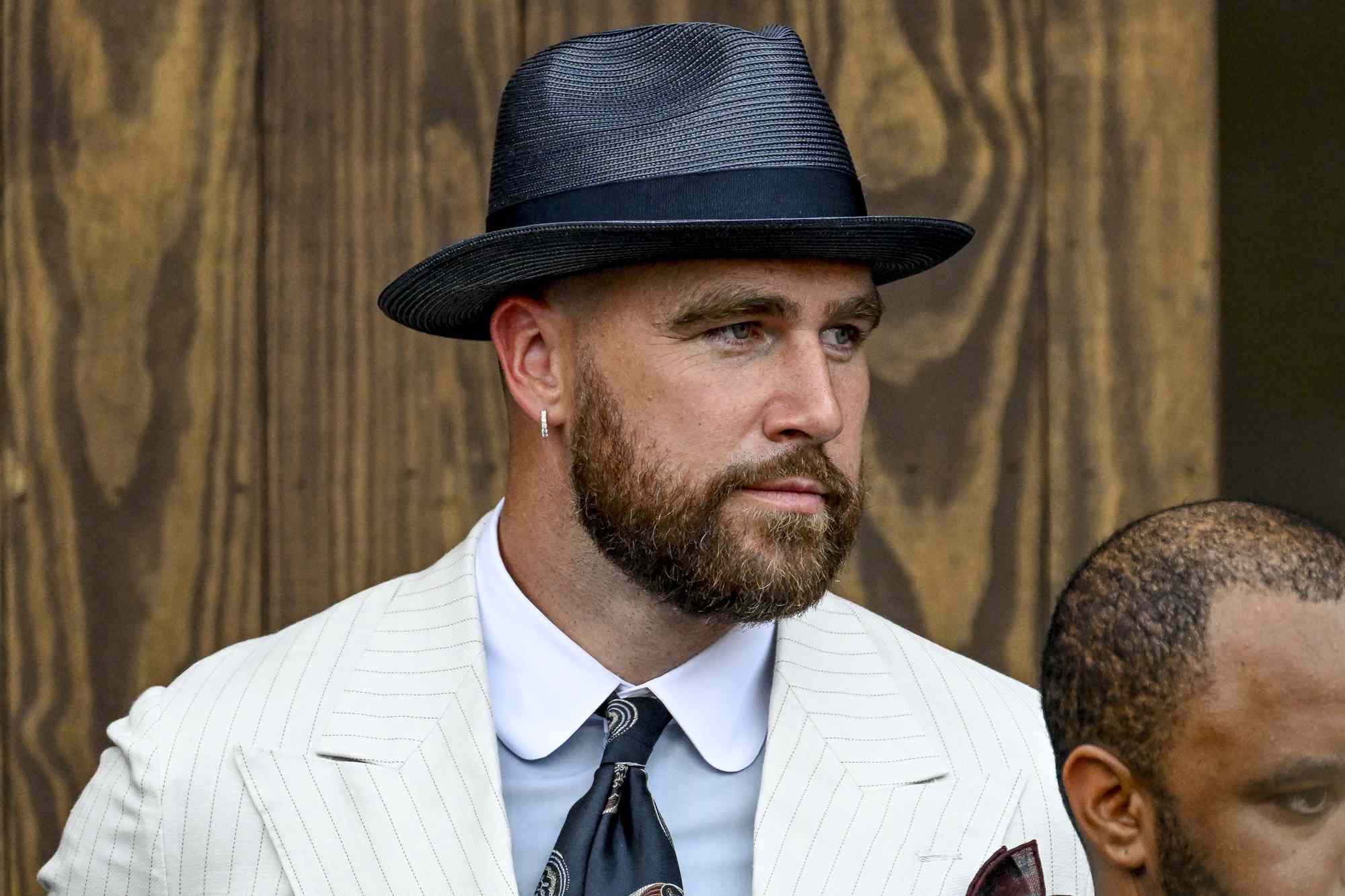 Travis Kelce's Fashionable Weekend: From the Kentucky Derby to the F1 Grand Prix