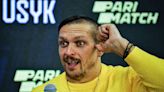 Oleksandr Usyk makes joke about watching Tyson Fury vs Anthony Joshua