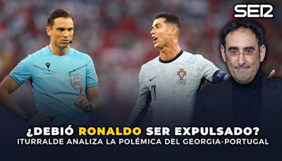 ¿Debió ser expulsado Cristiano Ronaldo? ¿Era penalti de Antonio Silva? Iturralde analiza la polémica del Georgia-Portugal