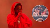 Kendrick Lamar’s Fiancée Whitney Alford and Kids Attend Pop Out Concert