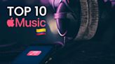 Descubre las canciones que están de moda hoy en Apple Colombia