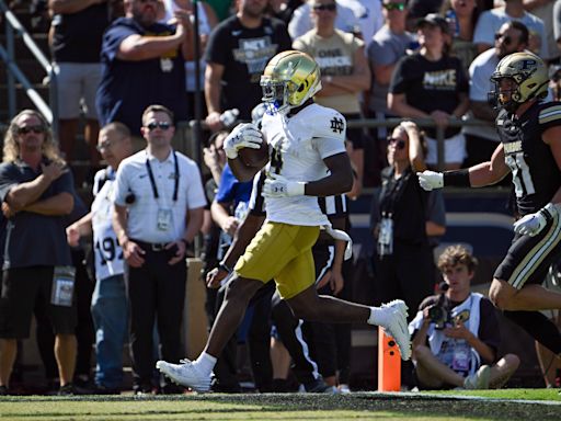 How the points were scored: Notre Dame football vs Purdue