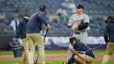 Tigers swept by Yankees, falling in shortened, soggy series finale