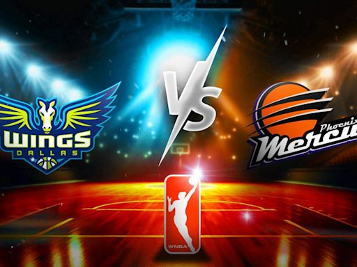 Wings vs Mercury WNBA prediction, odds, pick