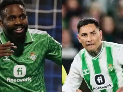 Chimy Ávila y Bakambu, dupla casi inédita en el Betis