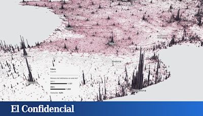 El mapa de toda la población de Europa: ¿cuánta gente vive en tu kilómetro cuadrado?