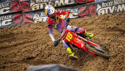 LIVE: Monster Energy Supercross Round 16 coverage from Denver: Jett Lawrence is fastest qualifier