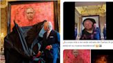 Los memes que dejó el polémico retrato del rey Carlos III: “¿Es cosa mía o ya está en su nueva residencia?”