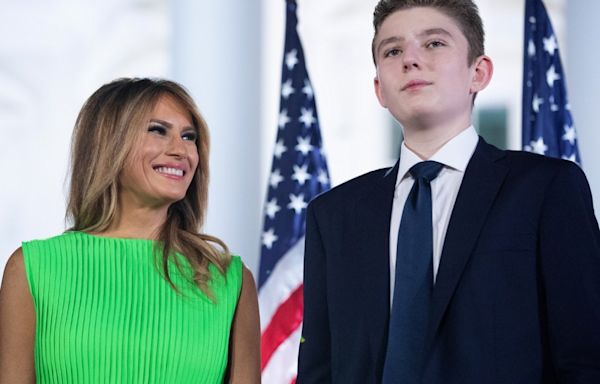 Melania Trump Confirms Her Son Barron Just Made a Total 180 Once Again With His Future