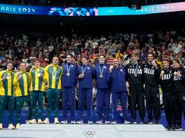 Men’s freestyle relay team brings home Team USA’s first gold medal of 2024 Paris Olympics