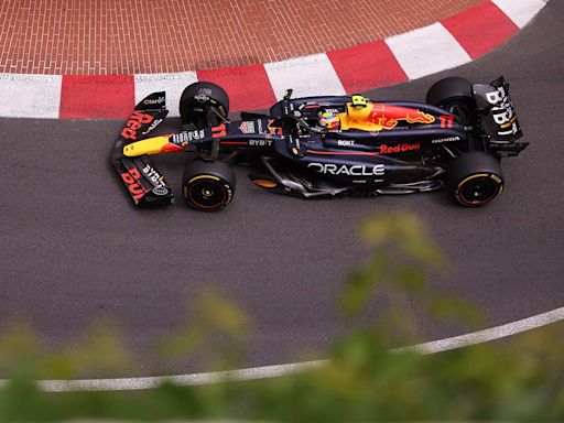 Red Bull con problemas; ‘Checo’ es octavo en práctica 2 en Mónaco
