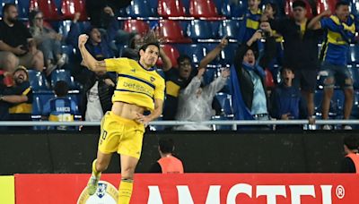 Boca venció a Trinidense por la Copa Sudamericana con un golazo de tiro libre de Edinson Cavani que le borró la mala noche que pasaba