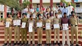 NCC cadet summer camp concludes