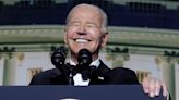 Biden uses humor to try to defuse concerns about his age