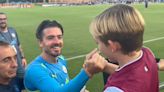 Heartwarming moment Jack Grealish is surprised an Aston Villa fan