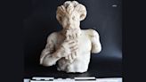 Broken pagan statue of Greek god Pan unearthed at early church ruins in Istanbul