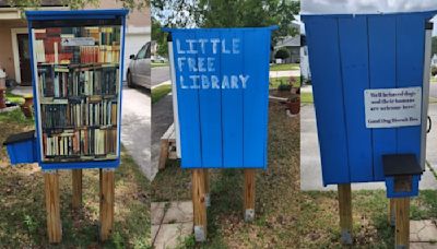 A Middleburg man built a little library to share free books with his neighbors. Then he was sued by his HOA