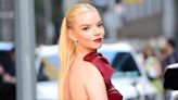 Anya Taylor-Joy Bares It All in a Backless Corset Dress