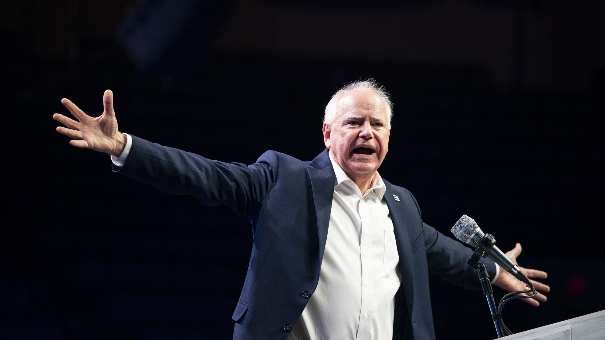 How Tim Walz became beloved by young voters with a message that the GOP is ‘weird’