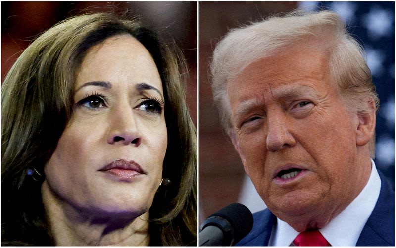 NBC, CBS polls show Harris gaining ground on Trump as views brighten