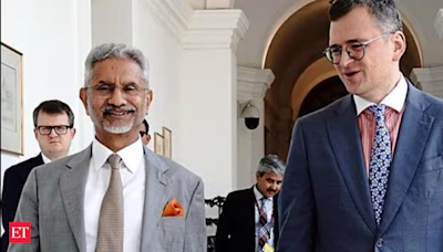 EAM S Jaishankar holds phone talks with Ukrainian counterpart - The Economic Times