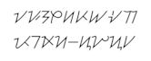 Hanunoo script