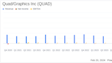 Quad/Graphics Inc (QUAD) Navigates Economic Headwinds, Reports Mixed 2023 Financial Results