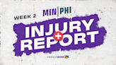Final Vikings week 2 injury report vs. Eagles