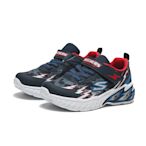 SKECHERS 童鞋 LIGHT STORM 2.0 黑藍紅 閃電 發光 燈鞋 小童 400150NNVRD