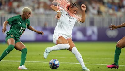 Rodman touts 'Trin Spin' in new-look USWNT win