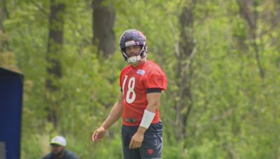Caleb Williams struggles during early portion of Bears OTA’s