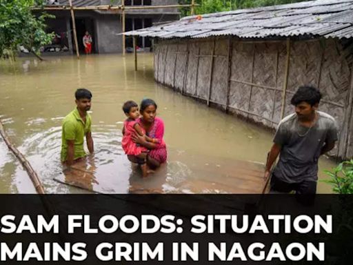 Assam Floods: Situation remains grim in Nagaon, thousands leave homes for safety